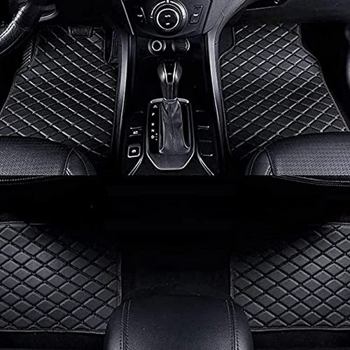 Customize Auto Fußmatten Für Nissan Qashqai (J11) 2.Gen 2015 2016 2017 2018 2019 2020, Hochwertiges PU-Leder Auto Fussmatten, Leder wasserdichte rutschfeste Teppich,C