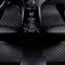 Customize Auto Fußmatten Für Nissan Qashqai (J11) 2.Gen 2015 2016 2017 2018 2019 2020, Hochwertiges PU-Leder Auto Fussmatten, Leder wasserdichte rutschfeste Teppich,C