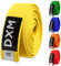 DXM SPORTS BJJ Jiu Jitsu-Gürtel – Taekwondo-Karate-Gürtel – Kampfsport-Uniform-Ranking-Judo-Gürtel, doppelt genäht, für Kinder und Erwachsene, gelb, 220cm