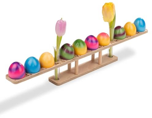 INEXTERIOR Osterdeko – Eierbecher – Ostereier Halter – Serviettenringe – Ostertisch -Osterbrunch – Brunch Deko – Dekoration zu Ostern – Eierparade (Eierparade)