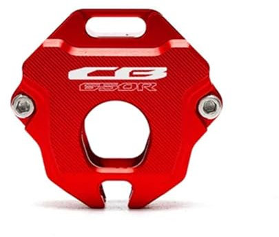 acgfifj Schlüsselgehäuse für Motorräder Für Hon@&da CB650R CBR650R CBR 650 R 650R 2021 2019-2022 Motorrad CNC-Schlüsselgehäuse Schlüsselhülle Socke Schlüsselanhänger(CB650R Red)