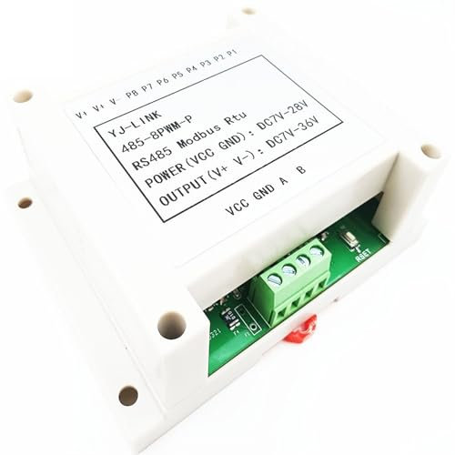 Generador de señales de pulso de onda cuadrada Modbus con salida de señal 485 a PWM/PNP de 8 canales
