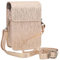 Rankomu PU Leather Streamer Drawing Camera Bag, Portable Protective Pouch with Shoulder Strap for Mini LiPlay, Pink