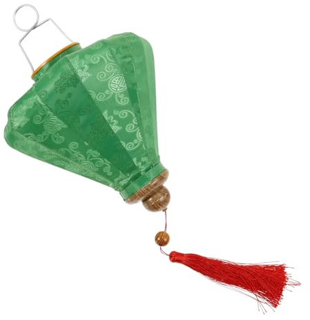 HOMSFOU Wassertropfenlaterne Laternen Für Das Mittherbstfest Schmücken Boho Sushi-Shop-Laterne Hochzeitsdekorationen Für Die Zeremonie Faltbare Festliche Lampe China Neon Beflocktes Tuch