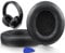 SoloWIT Lambskin Replacement Ear Pads Cushions for Beats Studio 2 & Studio 3 Wired & Wireless Headphones, Earpads with Noise Isolation Memory Foam, Added Thickness - Black
