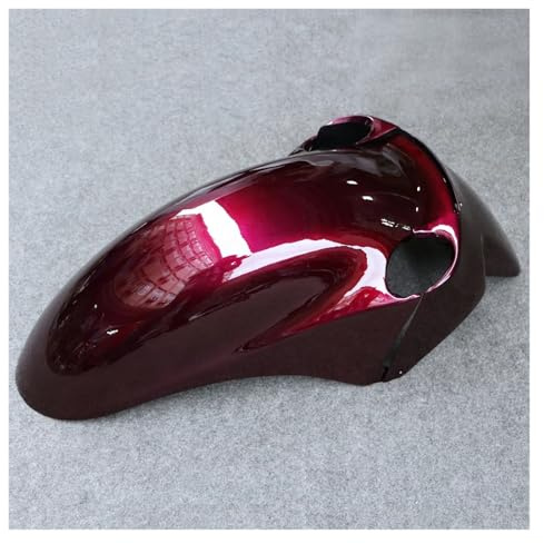Motorrad Kotflügel Für ZZR1100 Für ZX11 ZZR-1100 ZZR 1100 ZX 11 ZX-11 1993-2001 Motorrad Vorne Reifen Kotflügel Verkleidung Teil(Red)