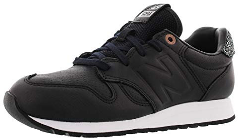 New Balance Frauen 70er Jahre Laufen WL520GV1 Classics Schuhe, 36 EUR - Width B, Black/Copper Metallic