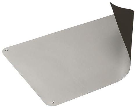 WETEC Tischbelag, ESD, 610 x 1.220 mm, beige, gerundete Ecken, 2 x 10 mm DK (Matte Schutzmatte Tischmatte ESD-Matte Arbeitsplatzunterlage Antistatikmatte Antistatik-Tischmatte 1402.662 1402.662.L)