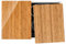 Herdabdeckplatte Glas universal 2er Set Spritzschutz Bambus 52 x 80 cm