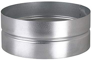 ISOTIP Manchon femelle acier galva pour raccordement conduits flexibles DAC 150