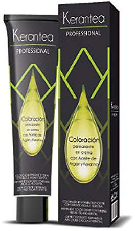 Coloración Permanente en Crema con Aceite de Argán y Keratina (10.0 Rubio Platino)