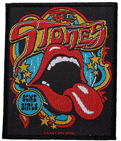 The Rolling Stones Some Girls Aufnäher Patch Gewebt & Lizenziert !!