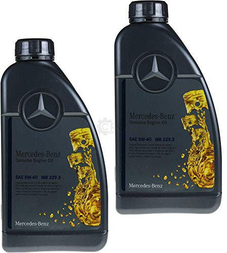 2x 1Liter PKW Synthetic Mercedes Benz Original MB 229.3 Motoröl 5W-40