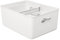 TATAY 7011101 Set von 4-Aufbewahrungsboxen Baobab (1 x 15 l, 1 x 5 l, 2 x 1,5L), mit Deckel, Polypropylen, BPA frei. Pergamon Weiß, Grande