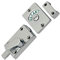 Jiyo.Outdoor Bathroom Toilet Lock Indicator Bolt Vacant & Engaged in Polished Chrome Finish