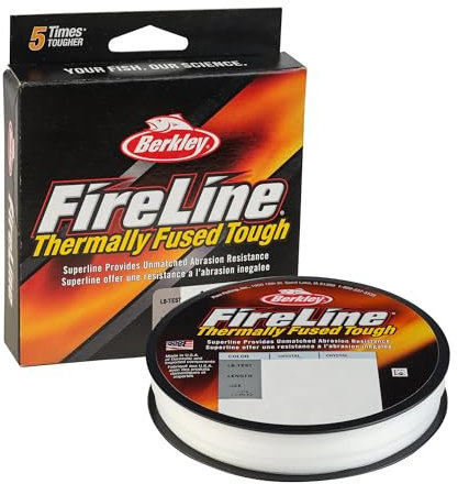 Berkley Uni – Erwachsene FireLine Angelschnur, Kristall, 4lb-125yd