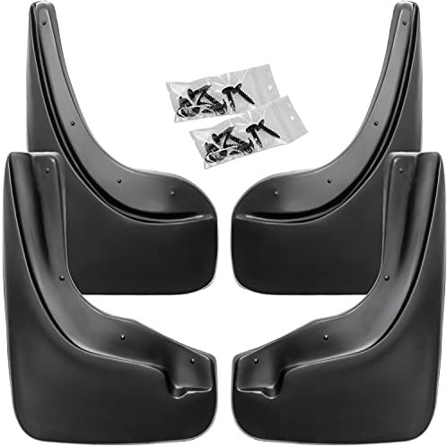 Recambo Schmutzfänger Set vorne + hinten kompatibel für Opel Corsa D | S07 | BJ 2006-2014 | passgenau