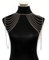 vepoty Body Shoulder Chain Multilayered Gold Tassels Link Harness Necklace Jewelry Belly Waist Bra Bikini Accessory for Women Girls