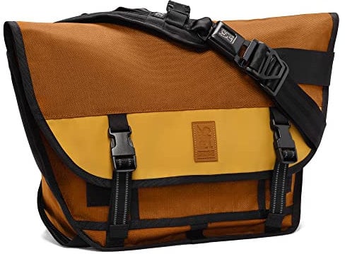 Chrome MiniMetro Kuriertasche 20 - Umhängetasche 51 cm amber tritone