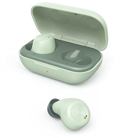Hama Bluetooth Kopfhörer Spirit Chop (In Ear Kopfhörer mit Mikrofon, True Wireless Earbuds mit Ladestation, IPX 4, Laufzeit 16h, kabellose Kopfhörer mit Sprachsteuerung, Siri, Google) Mint