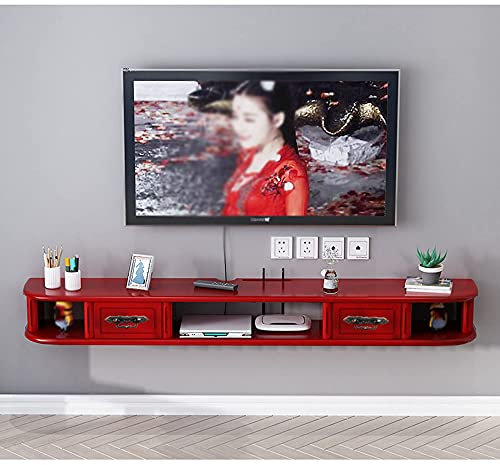 KAXGU Tv Stand Cabinet Tv Wall Units For Living Room Tv Console Tv Stand Wall Mounted Cabinet Floating Entertainment Unit For/Dvd/Cd/Av Equipment/Living Room