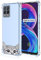 Topme Funda para Teléfono para Realme 8 / Realme 8 Pro (6.4 Inches), Funda para Teléfono Móvil con Patrón Pintado Transparente de Silicona Suave de TPU - Flores 5