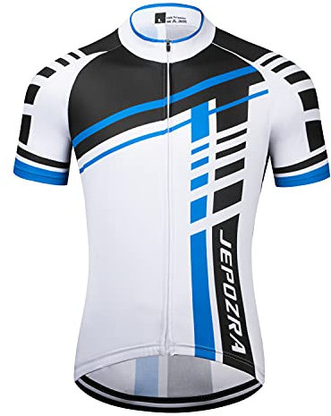 Radtrikot Herren Fahrradtrikot Trikot Kurzarm Sommer Fahrrad kurzes T-Shirt Jersey Radsport Outdoor Sport