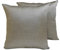 Fabric Mart Direct Luxus Taupegrau Kissen Überzüge 2 Stück, 40x40 cm Kunstseide Kissen Schlicht und solide, Kissenhülle, Solide Kissen, Modern Kissen Überzüge - Taupe Gray Luxury