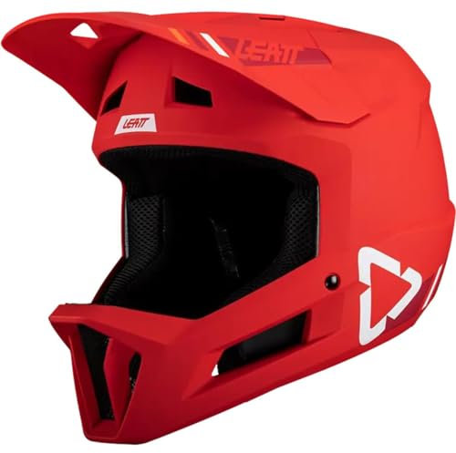 Leatt Casque MTB Gravity 1.0-Rouge Red-M 57-58cm Helmet, rot