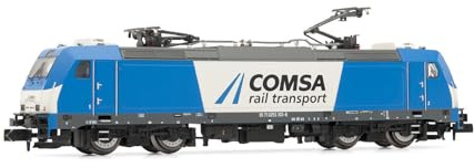 COMSA Elektrolokomotive 253, blau-weiß lackiert, Epoche VI, mit DCC-Decoder