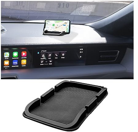 Adunsiaoto Universale Telefono Tappetino In Gomma Antiscivolo Cellulare Auto, Tappetino Antiscivolo per Auto, Supporto per Auto in Silicone Antiscivolo, Per Telefono Cellulare, Chiavi, Vetro, Monete