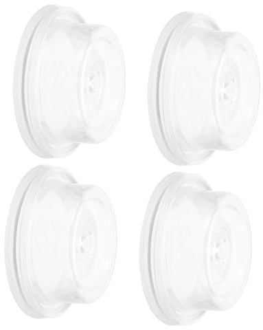 FRCOLOR 4pezzi Ciotola in Silicone Accessori per Allattamento Parti Trasparenti Utensili in Silicone Forniture per Allattamento al Seno Forniture per Neomamme Parti