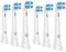 CALLYSONIC Aufsteckbürsten kompatibel mit Oral B iO 2 3 4 5 6 7 8 9 10 Serien, Ersatzbürsten für Oral B iO Sanfte Reinigung, 6 Stück Bürstenköpfe, Schwarz/Weiß