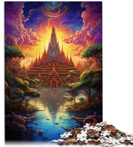 Jigsaw Puzzles for Adults 1000 Pieces grand palace of thailand Family Entertainment Toys for Home Decoration 10.27 in x 14.96 in for teenager 14+