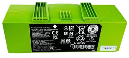Batteria Di Ricambio For Aspirapolvere, Compatibile Con Roomba, I7, I7+, I7 Plus, 7150, 7156, 7158, 7550, 7558, I7150, I7156, I7158, Robot Aspirapolvere.