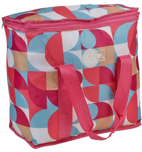 URBNLIVING 16L Retro Style Large Cooler Bag, Insulated Soft Backpack for Picnic, Camping, Beach Trips & Outdoor Adventures, Keeps Food & Drinks Cold, Leakproof, Lightweight, Portable Lunch Tote