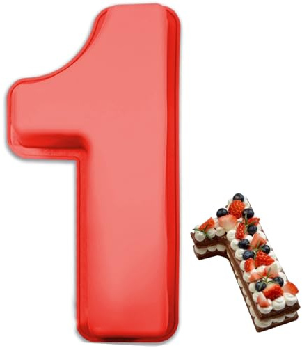 Teouuas Stampo Torta Numero 1, Stampos Torta Numero, Stampi Lettere