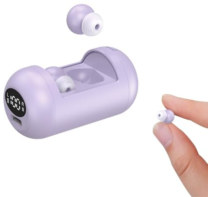 Mini Kopfhörer Kabellos Bluetooth Klein zum Schlafen Unsichtbar In Ear Schlaf Bluetooth Seitenschläfer Drahtlose Kopfhörer Kleine Ohren Wireless Sleeping In Ear Headphones Earphones Earbuds Headset