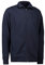 Clinotest Sweatjacke ohne Kapuze Herren & Damen - 60% Baumwolle & 40% Polyester mit Stehkragen, Reißverschluss, Langarm - Atmungsaktive Sweatshirtjacke - Bequeme Sweat Jacke für Freizeit und Sport