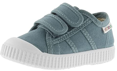 victoria Zapatillas Unisex 1915 Lona & Tiras Adherentes & Refuerzo Puntera 136606 para Niños Pacifico 21