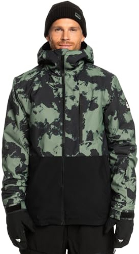 Quiksilver Herren Mission Printed Block Jk Jacket (1er Pack)