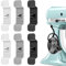 Organizzatore di Cavi da Cucina, 6Pz Avvolgicavo Adesivo per Elettrodomestici, Piccoli Elettrodomestici Raccogli Cavi, Cord Organizer Multifunzione per Elettrodomestico, Spremiagrumi, Frullatore