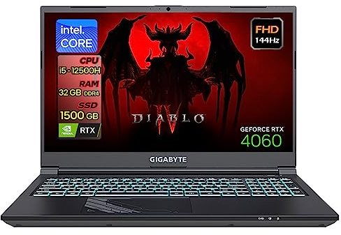 Gigabyte G5 KF Intel Core i5-12500H 16GB RTX 4060 512GB