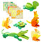 3D Kinder Holzpuzzle, Pädagogisches Spielzeug für Kleinkinder und Vorschulkinder - Tier und Cartoon Motive