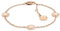 Tommy Hilfiger Jewelry Bracelet pour Femme en Or Rose avec Charms Ornés de Cristaux - 2780906