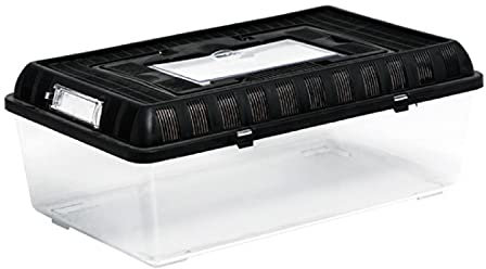 REPTI ZOO Plastik Terrarium (Flat Box) Large 42x26x16 cm (RT2004B)