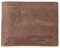 HOLZRICHTER Berlin - Herren Geldbörse aus Leder (No 1-5), 9x12x1 cm im Querformat, Edles, Portemonnaie mit 8 Kartenfächer, 3 Dokumentenfächer und 1 Münzfach, Geldbeutel, Dunkelbraun
