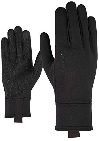 Ziener Erwachsene ISANTO Touch glove multisport Funktions-/Outdoor-Handschuhe, Black, 8.5 (M)