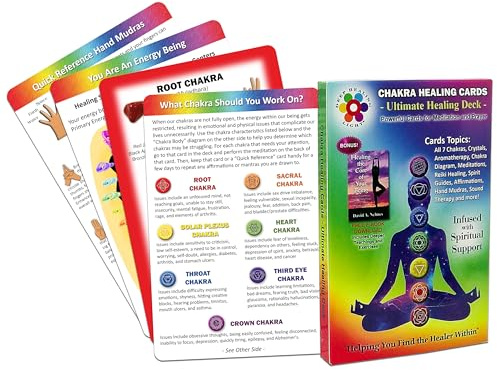 Deep Healing Light Kit de curación de Chakra – Colección de Siete Cartas