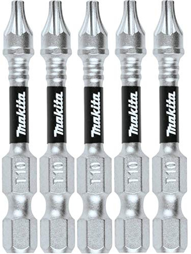 Makita E-00963 Impact XPS T10 Torx 2 Power Bit, 5/pk